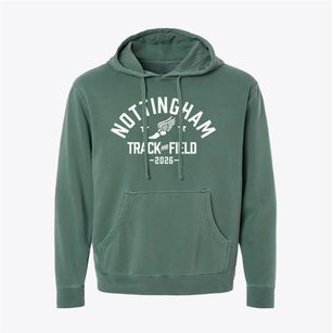 Nottingham High School Track and Field Pigment-Dyed Hoodie