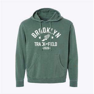 Brooklyn Temple Sda Elementary School Track and Field Pigment-Dyed Hoodie