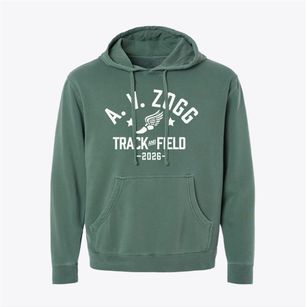 A. V. Zogg Middle School Track and Field Pigment-Dyed Hoodie
