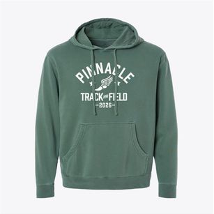 Pinnacle Classical Academy Track and Field Pigment-Dyed Hoodie