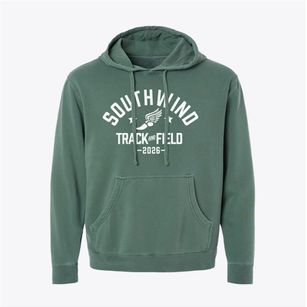 Southwind High School Track and Field Pigment-Dyed Hoodie