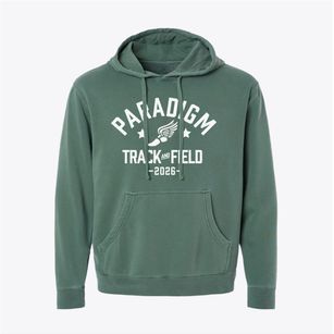 Paradigm Accelerated School Track and Field Pigment-Dyed Hoodie