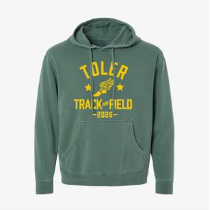 Toler Elementary School Track and Field Pigment-Dyed Hoodie