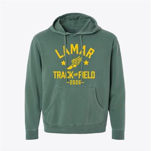 Lamar Elementary School Track and Field Pigment-Dyed Hoodie
