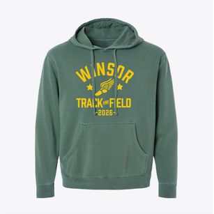 Winsor School Track and Field Pigment-Dyed Hoodie