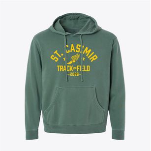 Saint Casimir School Track and Field Pigment-Dyed Hoodie