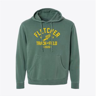Fletcher Academy Track and Field Pigment-Dyed Hoodie