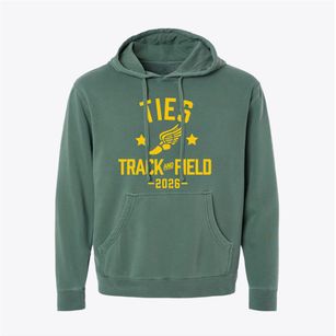 The Islamic Education School Track and Field Pigment-Dyed Hoodie
