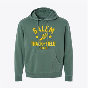 Salem Christian School Track and Field Pigment-Dyed Hoodie