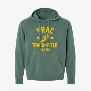 Year Round Achievement Center Track and Field Pigment-Dyed Hoodie