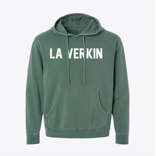 La Verkin Utah Classic Block Pigment-Dyed Hoodie