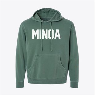 Minoa New York Classic Block Pigment-Dyed Hoodie