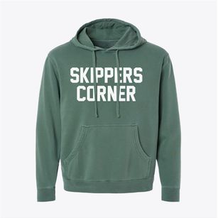 Skippers Corner North Carolina Classic Block Pigment-Dyed Hoodie
