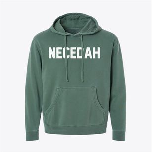 Necedah Wisconsin Classic Block Pigment-Dyed Hoodie