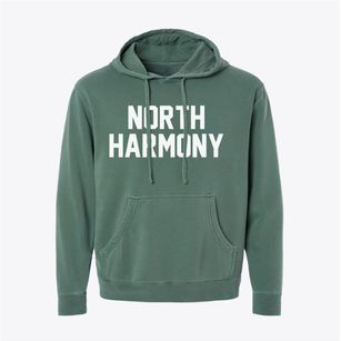 North Harmony New York Classic Block Pigment-Dyed Hoodie