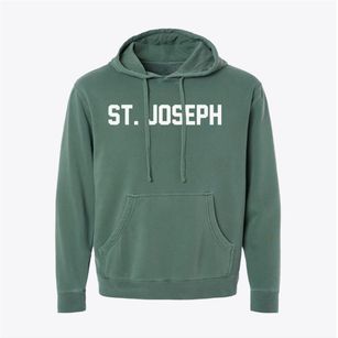 St. Joseph Louisiana Classic Block Pigment-Dyed Hoodie