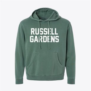 Russell Gardens New York Classic Block Pigment-Dyed Hoodie