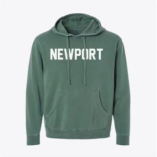 Newport Rhode Island Classic Block Pigment-Dyed Hoodie