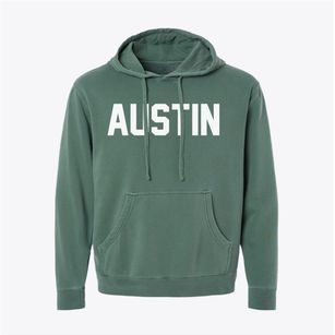 Austin Minnesota Classic Block Pigment-Dyed Hoodie