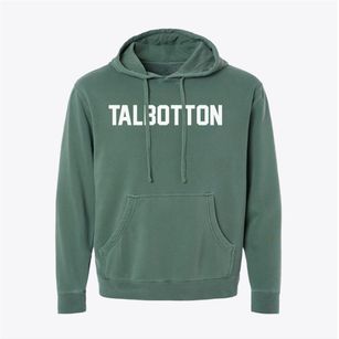 Talbotton Georgia Classic Block Pigment-Dyed Hoodie