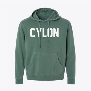 Cylon Wisconsin Classic Block Pigment-Dyed Hoodie
