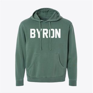 Byron Michigan Classic Block Pigment-Dyed Hoodie