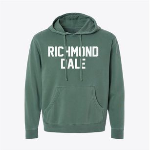 Richmond Dale Ohio Classic Block Pigment-Dyed Hoodie