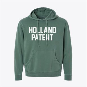 Holland Patent New York Classic Block Pigment-Dyed Hoodie