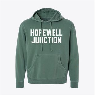 Hopewell Junction New York Classic Block Pigment-Dyed Hoodie