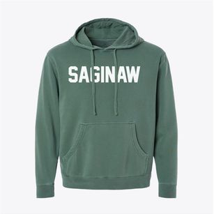 Saginaw Missouri Classic Block Pigment-Dyed Hoodie