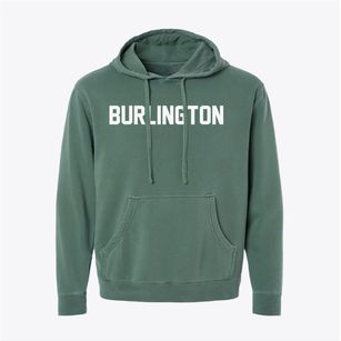 Burlington Kentucky Classic Block Pigment-Dyed Hoodie