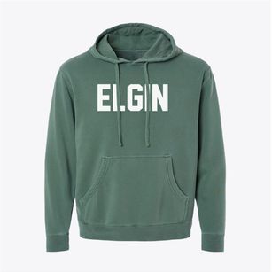 Elgin Pennsylvania Classic Block Pigment-Dyed Hoodie