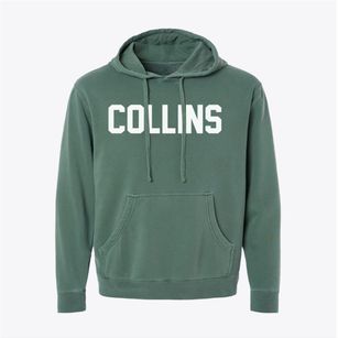 Collins Wisconsin Classic Block Pigment-Dyed Hoodie