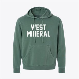 West Mineral Kansas Classic Block Pigment-Dyed Hoodie