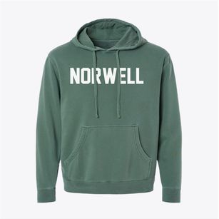 Norwell Massachusetts Classic Block Pigment-Dyed Hoodie