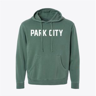 Park City Kansas Classic Block Pigment-Dyed Hoodie