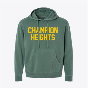 Champion Heights Ohio Classic Block Pigment-Dyed Hoodie