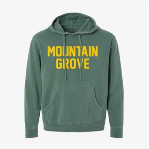 Mountain Grove Missouri Classic Block Pigment-Dyed Hoodie