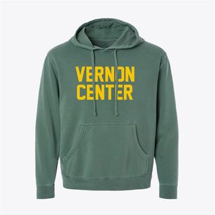 Vernon Center New Jersey Classic Block Pigment-Dyed Hoodie