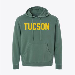 Tucson Arizona Classic Block Pigment-Dyed Hoodie