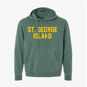St. George Island Maryland Classic Block Pigment-Dyed Hoodie