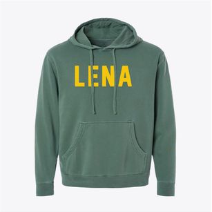 Lena Mississippi Classic Block Pigment-Dyed Hoodie