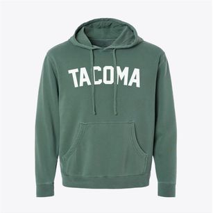 Tacoma Washington Classic Curve Pigment-Dyed Hoodie