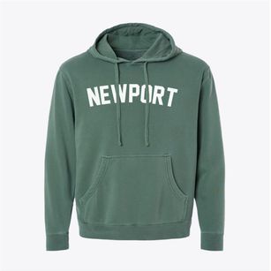 Newport Maine Classic Curve Pigment-Dyed Hoodie