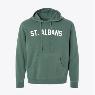 St. Albans Maine Classic Curve Pigment-Dyed Hoodie