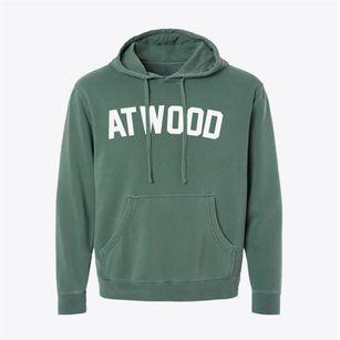 Atwood Kansas Classic Curve Pigment-Dyed Hoodie
