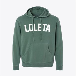 Loleta California Classic Curve Pigment-Dyed Hoodie