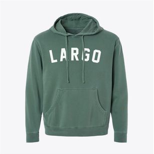 Largo Florida Classic Curve Pigment-Dyed Hoodie
