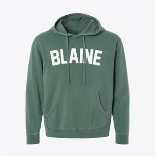 Blaine Minnesota Classic Curve Pigment-Dyed Hoodie