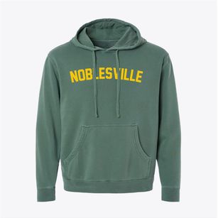 Noblesville Indiana Classic Curve Pigment-Dyed Hoodie
